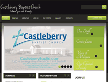 Tablet Screenshot of castleberrybaptist.com